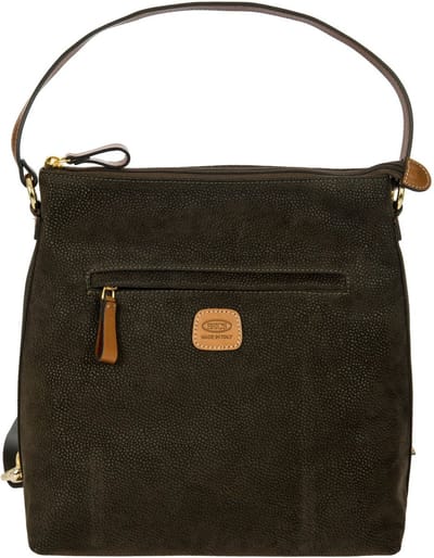 BRIC'S Schoudertas Life Bag / Backpack Olive Groene