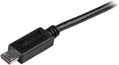 StarTech.com Mobile Charge Sync USB to Slim Micro USB Cable for Smartphones and Tablets