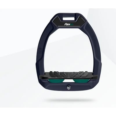 Veiligheidseisen voor paardrijden Incliné Ultra Grip Marine/Zwart/Groen Flex-On Safe-On