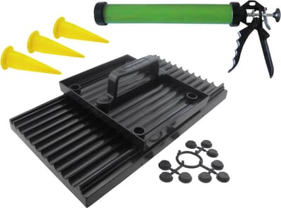 Boilie Roller 14 mm + Boiliegun Deegspuit + 3 Spuitmondjes - Roltafel set Boilies maken