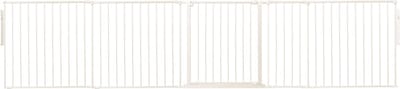Safetots Kamerbreedhek, Panelenhek, Tot 331cm Breed, Wit, 70cm Hoog