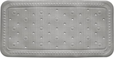 Kreta Badmat anti slip - Grijs - Kela