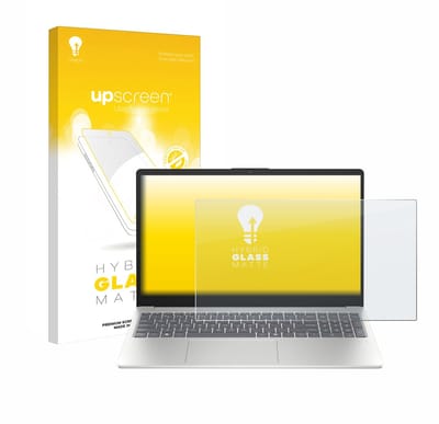 upscreen - Screenprotector voor HP Laptop 15-fd0710ng - Folie Beschermfolie Beschermglas matte