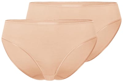 Hanro Dames midi slip 2 pack Cotton Seamless