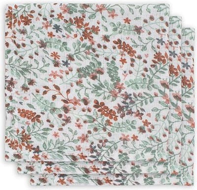 Jollein Monddoekjes Hydrofiel | Bloom | 3pack