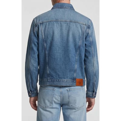 Calvin Klein 90s Indigo Citrine Jacket Indigo Citrine Maat: S | Spijkerjassen Outlet | Heren | Blauw