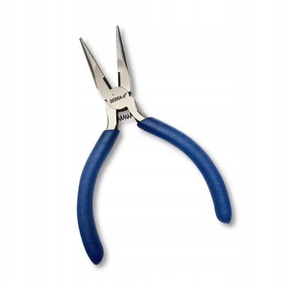 Verlengde precisietang recht 130mm - Dedra 1260M2
