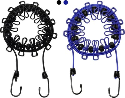 Droogrek voor Camping met Reflecterende Rubber Band – Lichtgewicht, Opvouwbaar en Duurzaam
