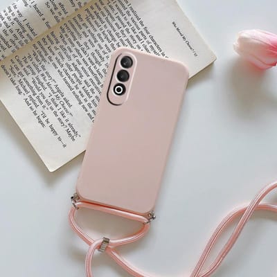 Pour Oneplus Nord 5 Collier Tour de Cou Cordon Étui de Téléphone pour One Plus Nord CE5 ACE5 Ultra Protection Caméra Silicone Souple Housse TPU For Nord CE 5 gray