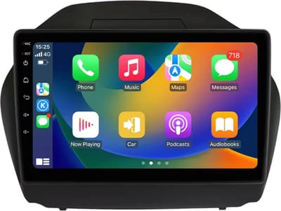 Autoradio met bluetooth - Carplay - Voor Hyundai Tucson IX35 (2011-2017) - Geschikt voor Apple en Android - Stereo - Navigatie - Navigatiesysteem auto - 2GB 32GB