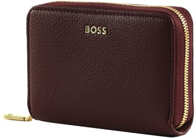 HUGO BOSS portemonnee Signature Lady Money Wallet Burgundy wijnrood