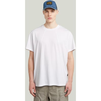 G-Star A Line Loose R T White Taglia: XS | Magliette basic Outlet | Uomo | Bianco