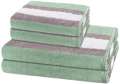 Ross Sonstiges 2 X handdoek 2 X douchehanddoek - in set 4 pack Harmony