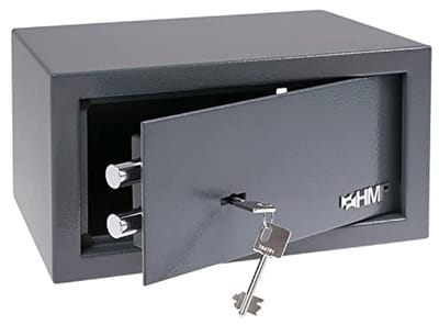 Veilige Meubelkluis met Dubbele Grendel en Elektronisch Slot - 31x17x25 cm