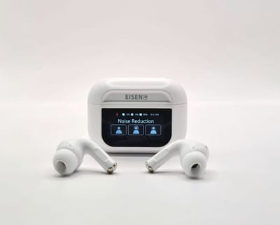 Eisenz Draadloze Oordopjes met LED Display – Bluetooth 5.0 – ANC Noise Cancelling – Touch Control – HiFi Geluid – Oplaadcase 300mAh – Geschikt voor iPhone & Android