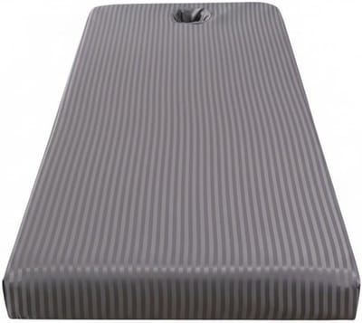 Bedlaken Massagestoel - Overtrek Stoel - Professionele Massage - Met Gezichtsgat - 80x190cm - Afgebeeld