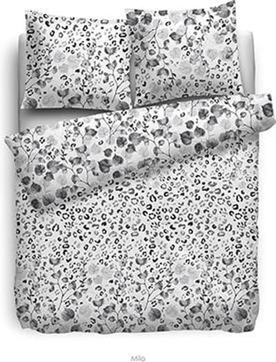 HnL Living Milo - Dekbedovertrek - Katoensatijn - Eenpersoons -  140 x 200/220 - Multi