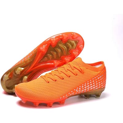 Nieuwe Heren Professionele Zachte Voetbalschoenen Sneakers Wedstrijd Voetbalschoenen Ultralicht Futsal Hoge Kwaliteit TF/FG Unisex Hete Verkoop Noppen 45