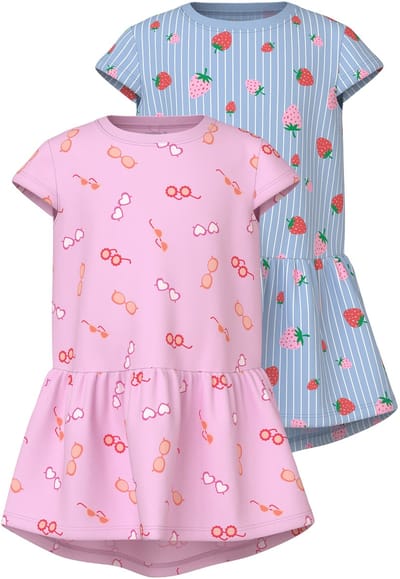 NAME IT - NMFVIGGA 2P CAPSL DRESS - Meisjes - Jurken