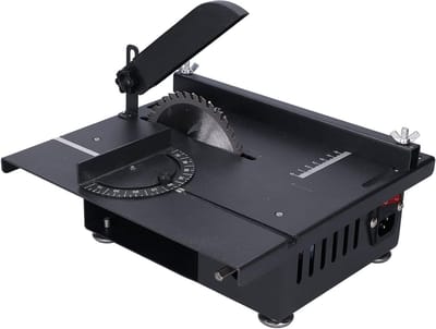 Mini Tafelzaag - Precisie zaag - Houtbewerking projecten - 1200W Krachtige Motor - 125mm Zaagblad - Zwart