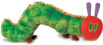 Rupsje nooitgenoeg knuffel, formaat 42 cm.