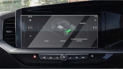Compatibele Navigatie Beschermfolie voor Opel Astra L, Grandland, Mokka en Mokka-e (2022-2024) - 10 inch Tempered Glass, 9H Krasbestendig, GPS Schermbeschermer en Auto Accessoires