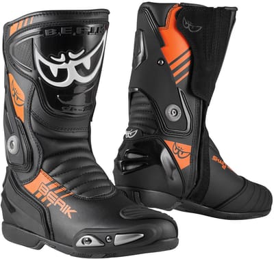 Berik Shaft 3.0 Zwart Oranje Motorlaarzen - Laars