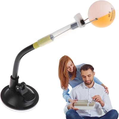 Tafeltennis Trainer - Oefenbal Set - Vaardigheden Verbeteren - Vaste Zuignap - 172 cm Bal - Meerkleurig