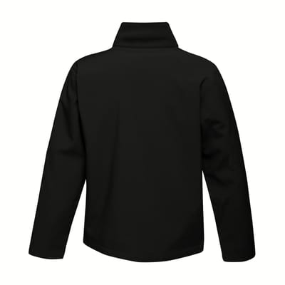 Regatta Opmerkelijk Heren Ablaze Afdrukbaar Soft Shell-jasje (Zwart/Zwart)