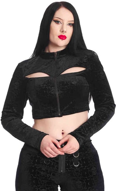 Banned - Space Babe Longsleeve top - 2XL - Zwart