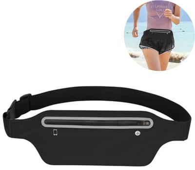 Oneay Slimme hardloopriem / heuptas – ultralichte fitness- en sportband voor workouts – comfortabele running belt en reisportemonnee voor dames en heren