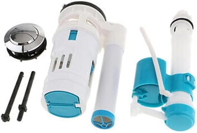 Toilet Spoelonderdelen - Reparatieset Toilet Toiletonderdelen - Sanitair Repareren - Compleet met Vul- en Spoelklep - 2 Inch - Niet gespecificeerd
