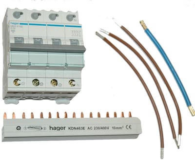 Hager VISION Stroomonderbreker - VKS05SK - E32BK
