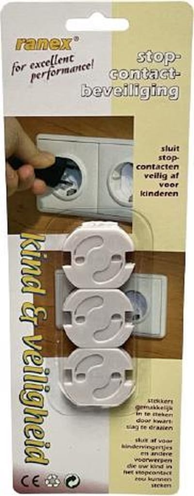 Ranex Stopcontactbeveliging - Kind & Veiligheid 6-pack