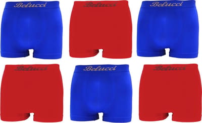 Belucci Heren Boxers 6Pack Maat S