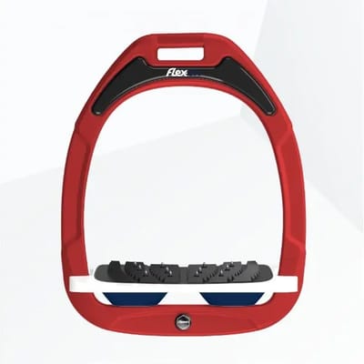 Ultra Grip Verstelbare Bovenste Banden Rood/Wit/Marine Flex-On Green Composite