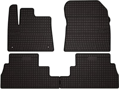 Wielganizator SolidPRO Serie - Rubber Auto Matten - Peugeot Rifter - Zwart - Op Maat