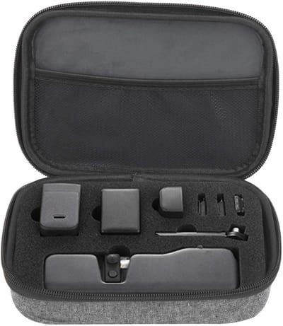 Dailygoods- Camera Draagtas Schokbestendig - Opbergtas voor 2 Camera's - Draagbaar en Lichtgewicht - Stofdicht en Waterbestendig - Nylon Materiaal - Compact Ontwerp - Camera Tas