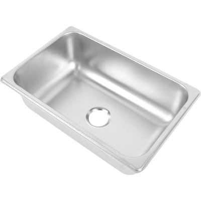 12.44x8.11x3.94in Keukenspoelbak 304 RVS met 40mm Afvoeraansluiting Bar Spoelbak Enkele Wasbak gray