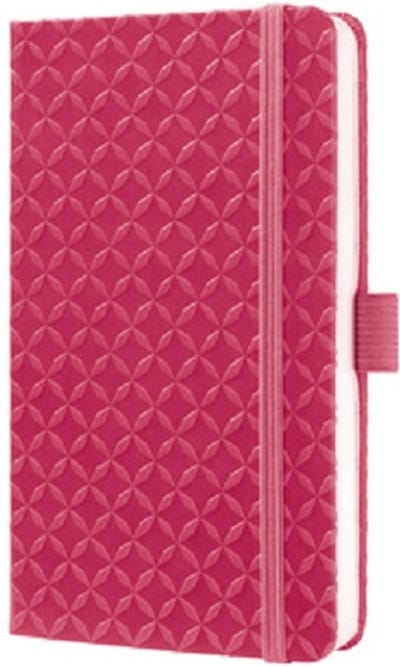 Sigel - notitieboek - Jolie Flair - A5 - hardcover - 174 pagina's - lijn - 80 grams papier - fuchsia roze - SI-JN105