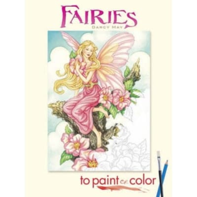 Fairies To Paint Or Color - Darcy May
