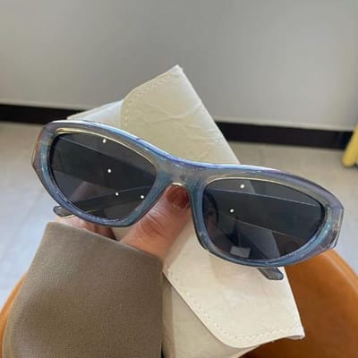 Nouveaux Lunettes de Soleil Punk Y2K Femmes Enveloppantes Carrées UV400 Lunettes de Soleil Marque de Luxe Lunettes de Designer 2000S Lunettes de Soleil