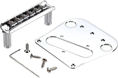 Bridge plate en 6-saddle bridge set voor B5 en B50 - Versterk je geluid en speelcomfort