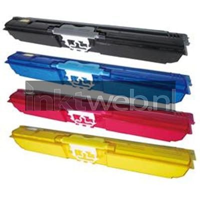 FLWR - Toner / 1600 / 1650 / 1680 / 1690 / 2500 / Geel - Geschikt voor Konica Minolta
