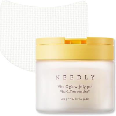 Needly, Vita C Glow Jelly Pads, 60 sheets, 210g (7.4oz)