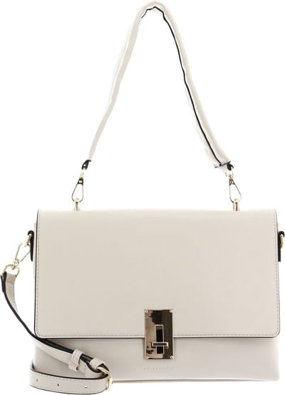 SEIDENFELT MANUFAKTUR Schoudertas Birsta Satchel Crossbody Bag Cream / Gold Crème