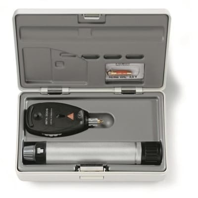 Heine BETA 200S Oftalmoscoop XHL versie – Compleet Batterij
