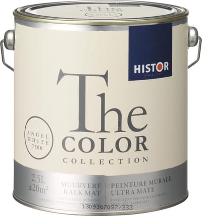 Histor The Color Collection Muurverf Angel White 7500 2,5 liter