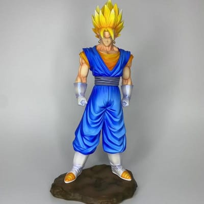 Jt Beeld Anime Dragon Ball Vegetto Figuur Gogeta Beeld Met Standaard Super Saiyan Actiefiguren Set Figuur Speelgoed Cadeaus Premium Kwaliteit gray