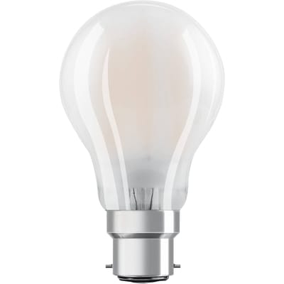 OSRAM LED lamp B22d Classic 827 6,5W 2per pak mat